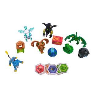 Bakugan Lot of 9 Figures Battle Planet Legends Geogan Fused Talan Cubbo Pegatrix